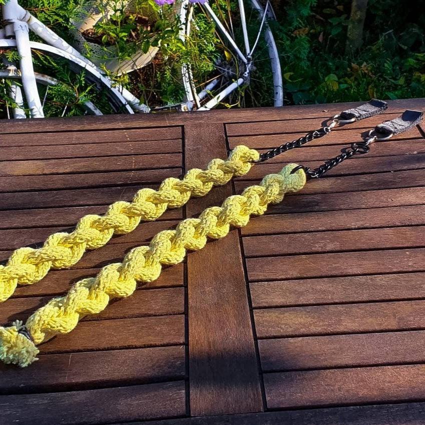 Pair Kevlar Rope Fire Snake Poi