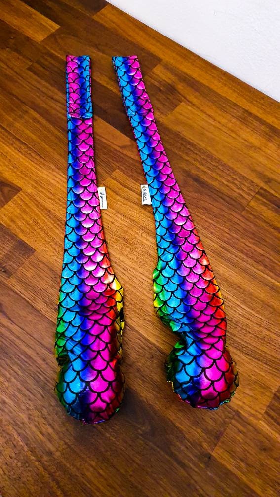Pair Sock poi for spinning - stretchable