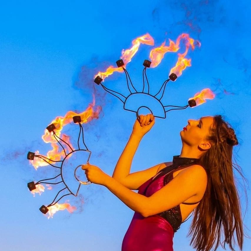 fire fans with kevlar