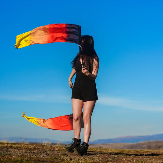 Flag Poi Silk